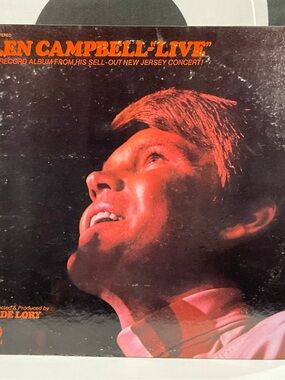 Glen Campbell - Live 2LP (1969) Capital STBO-268